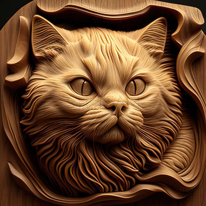 3D model Cheetoh cat (STL)